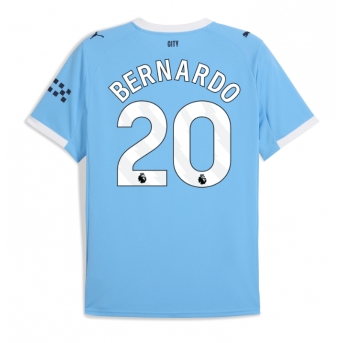 Billige Fotballdrakt Manchester City Bernardo Silva #20 Replika Hjemmedrakt 2025-26 Kortermet